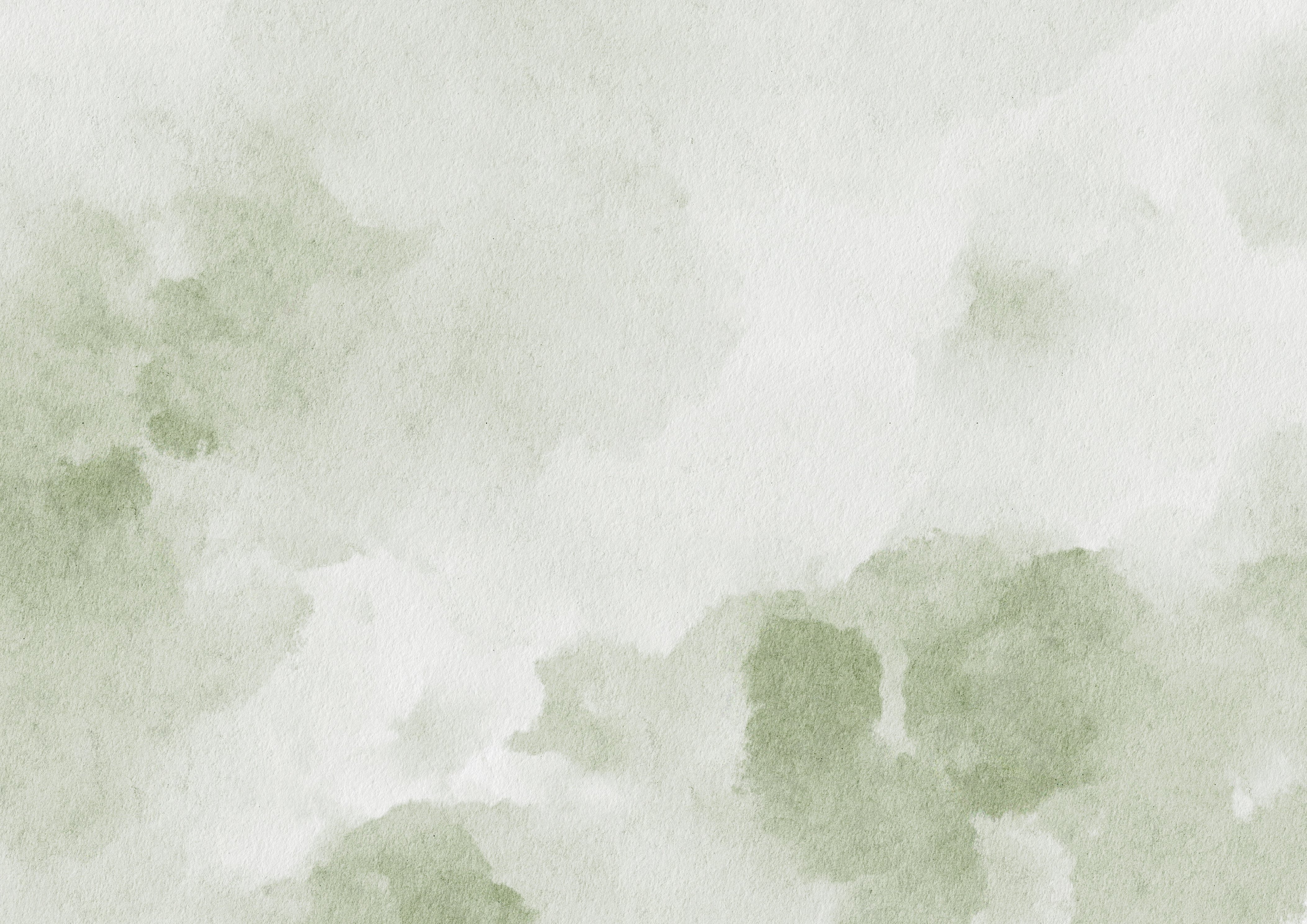 Green Abstract Watercolor Background